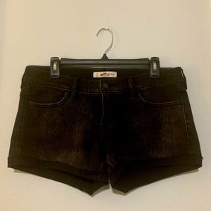 Hollister black shorts